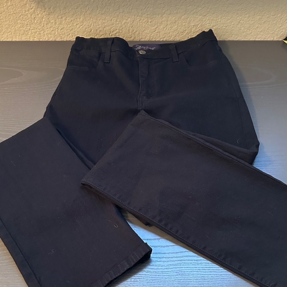 NYDJ Classic Black Jeans Size 0P